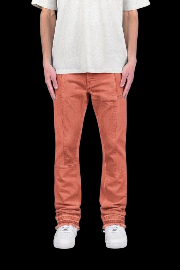 JEANS STREETLUXURY - ORANGE MILAN ON DENIM LIMITED EDITION