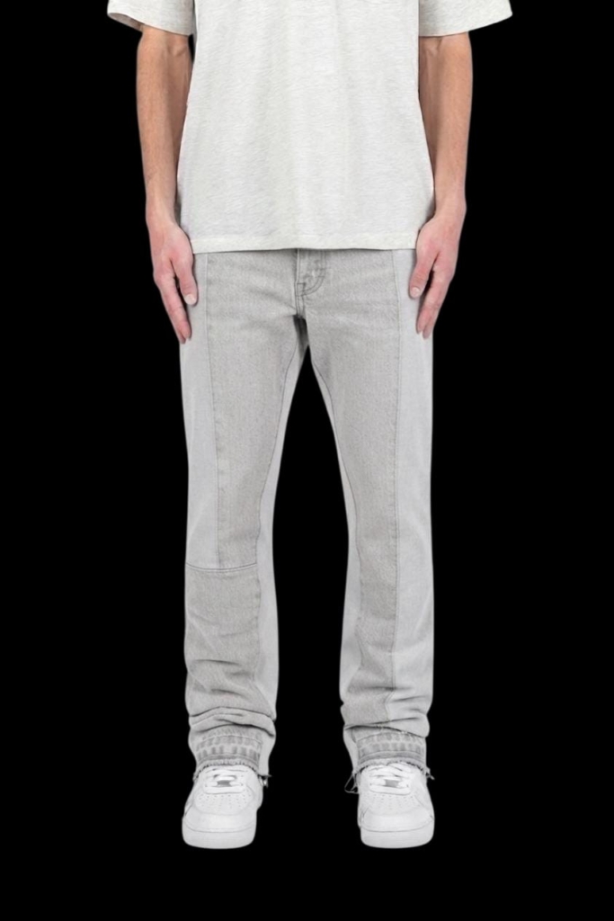 JEANS STREETLUXURY - GREY MILAN ON DENIM LIMITED EDITION