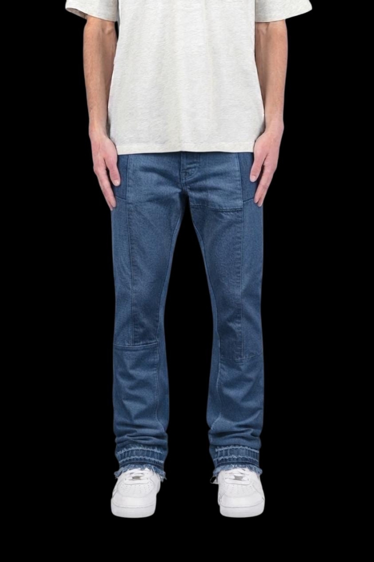 JEANS STREETLUXURY - BLUE NIGHT MILAN ON DENIM LIMITED EDITION